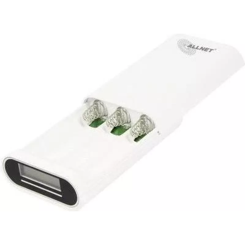 ALLNET ALL-PB103 - Valge - Universaalne - LCD - Micro-USB + USB C - USB - 3,7 V (ALL-PB103)