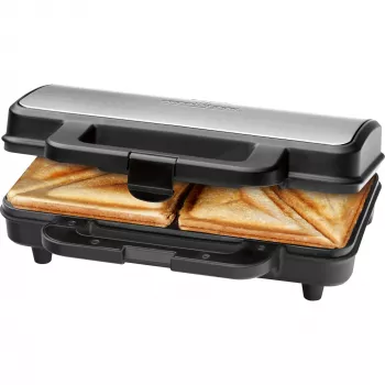 ProfiCook PC-ST 1092 - võileivagrill - 900 W - roostevaba teras/must