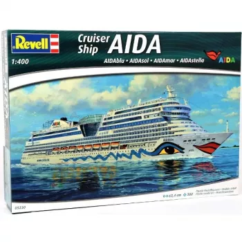 Plastmudel ristluslaev Aida