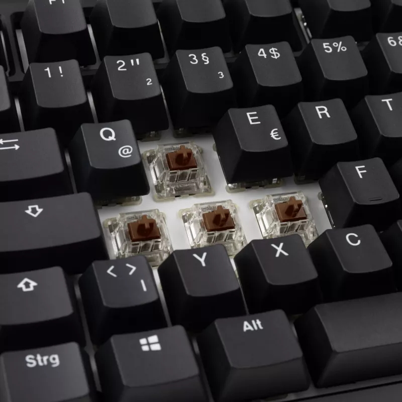 Ducky Tinker 75 klaviatuur Gaming USB Saksa Must