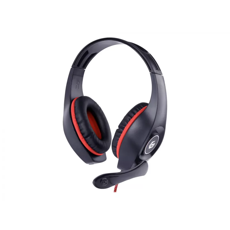 Mängupeakomplekt GAMING/PUNANE/MUST GHS-05-R Gembird