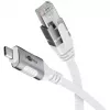 Võrgukaabel Goobay 74180 USB C RJ-45 Cat6 10 m valge