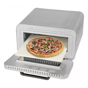 Pizzavalmistaja ProfiCook PC-PO 1323 — lauapliit, 1 pitsa, 2100 W, roostevaba teras, digitaalne taimer