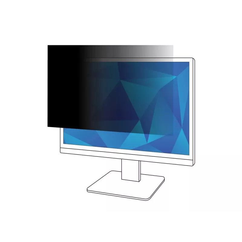3M PF195W9B ekraani privaatsusfilter 49,5 cm (19,5 tolli) monitorile Raamita ekraani privaatsusfilter