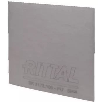 Arvuti jahutussüsteemi osa Rittal 3173.100 — kiudpaneel, hall, 289×289×17 mm, õhkjahutusega