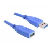 USB-kaabel DeLOCK USB 3.0-A M/F 1 m