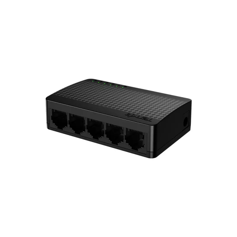 Võrgulüliti TENDA SG105M — 5-pordine Gigabit Ethernet (10/100/1000), must, lauale/seinale paigaldatav