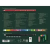Õlipõhine pliiats Faber-Castell Polychromos & Pitt Graphite Matt Set 38 tk Mitmevärviline