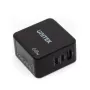 Unitek P1117B USB-C PD 65W universaalne mobiililaadija, 2x USB‑C PD + 1x USB‑A, must