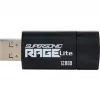 USB-mälupulk PATRIOT Supersonic Rage Lite 128 GB USB Type-A 3.2 Gen 1, 180 MB/s, sinine/must