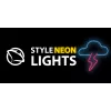 Neoonlamp MANTA SNL71BL pilv välguga sinine-roosa – dekoratiivne LED-neoonsilt