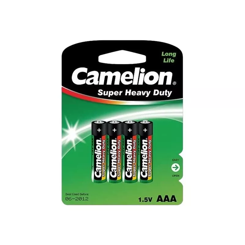 Ühekordne patarei Camelion R03P-BP4G AAA tsink-süsinik