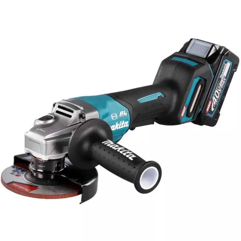 Makita GA013GM201 - nurklihvija - akutoitega - 125 mm - 2 akut, laadija kaasas - 40 V (GA013GM201)