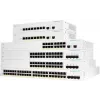 Cisco Business 220 Series CBS220-48P-4G - Switch - Smart - 48 x 10/100/1000 (PoE+) + 4 x Gigabit SFP (ühendus) - riiulipaigaldus - PoE+ (382 W)