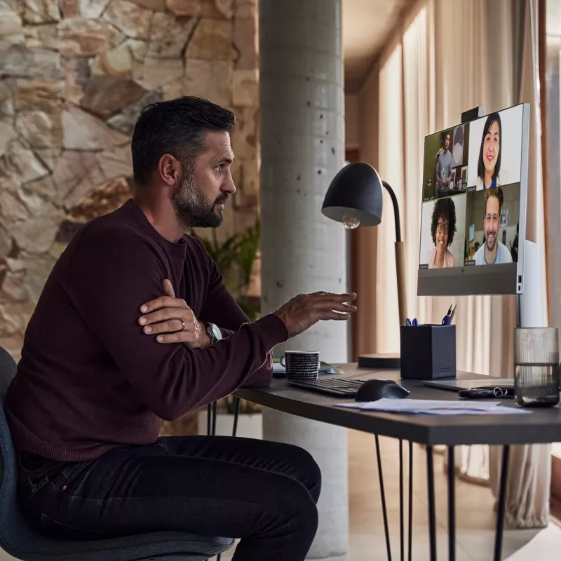 Kõik-ühes arvuti HP EliteOne 840 G9 — Intel Core i5‑14500, 23,8-tolline FHD puutetundlik IPS, 16 GB DDR5 4800, 512 GB NVMe SSD, Intel UHD 770, Windows 11 Pro