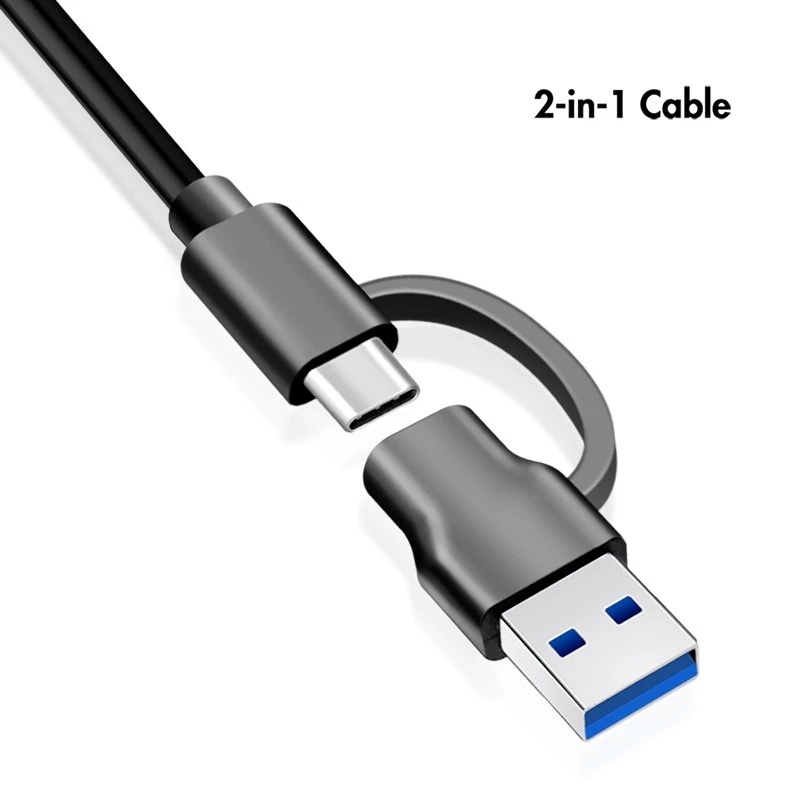 USB3.2 Gen1 HUB, 4xUSB-A sisse/välja lülitiga