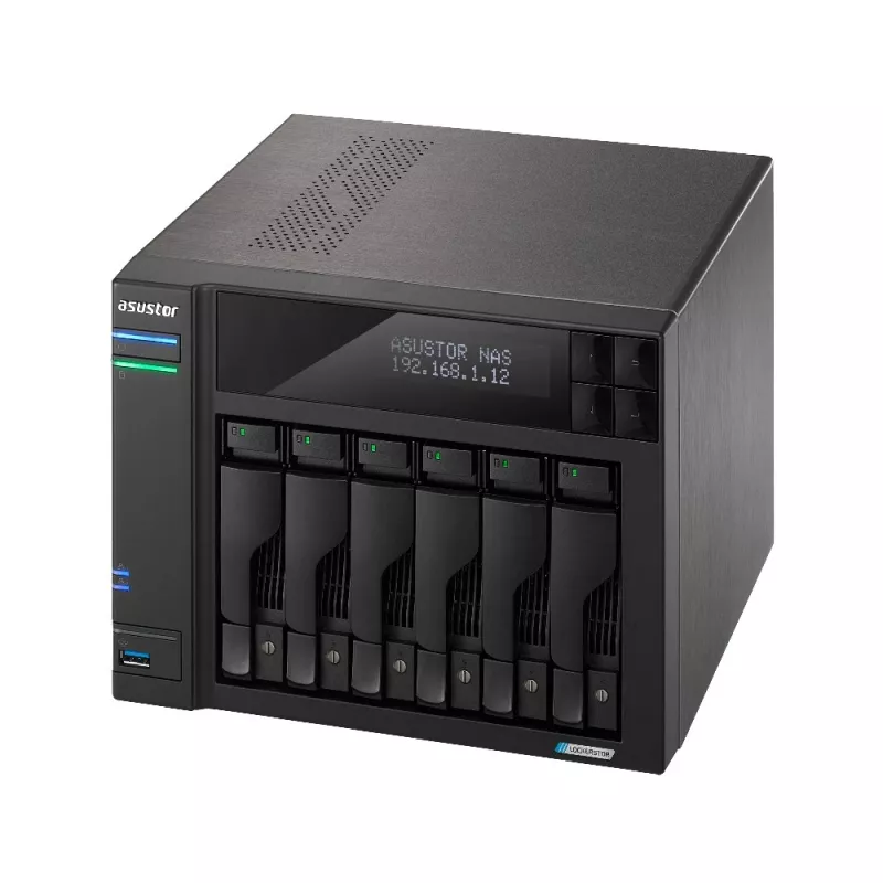Asustor LOCKERSTOR 6 NAS Desktop Intel® Celeron® N5105 8 GB DDR4 HDD ADM must