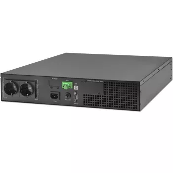 Qoltec 52285 katkematu toiteallikas (UPS) topeltmuundusega (Online) 1 kVA 1000 W 2 pistikupesa