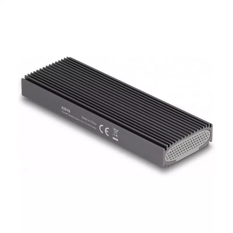 SSD-korpus DeLOCK väline USB USB-C kombokorpus M.2 NVMe PCIe või SATA SSD-le, tööriistavaba
