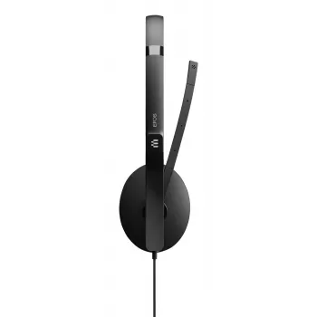 EPOS ADAPT 165 USB-C II peakomplekt, juhtmega, peavõruga, kontori/kõnekeskuse jaoks, USB Type-C, must
