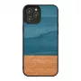 Telefoniümbris man and wood iPhone 12 Pro Max'ile denim Must
