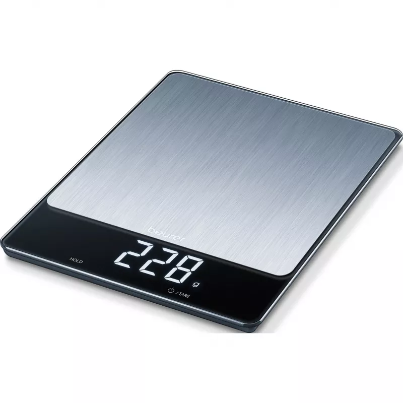 Köögikaal Beurer KS 34 XL roostevaba teras, maht 5 kg, täpsus 1 g