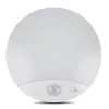 LED-seinalamp MACLEAN MCE357W IR-liikumisanduriga, valge, sise-/välistingimustesse