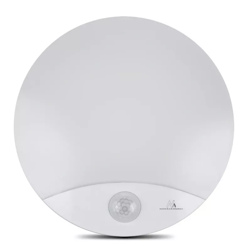 LED-seinalamp MACLEAN MCE357W IR-liikumisanduriga, valge, sise-/välistingimustesse