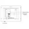 Video intercom Hikvision DS-KH6320-TE1, 7 tolli mahtuvuslik puuteekraan, PoE, 1024×600, MicroSD kuni 32 GB, Ethernet, Linux
