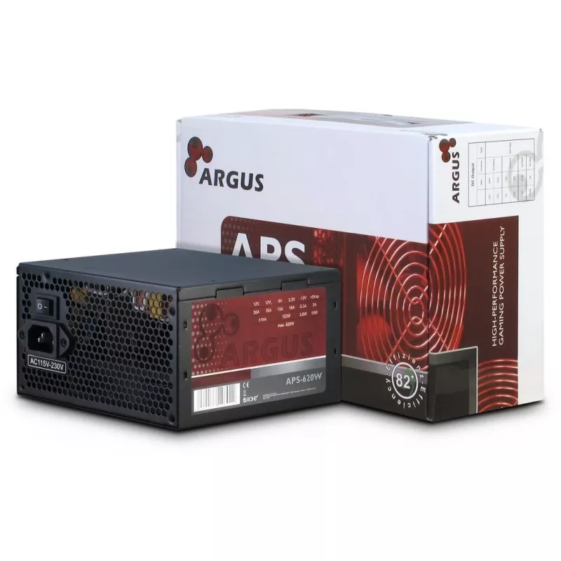 Inter-Tech Argus APS toiteplokk 620 W 20+4 Pin ATX ATX must