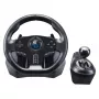 Rool + pedaalid Subsonic GS850-X Must 270° pöörlemine USB
