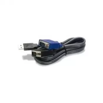 KVM-kaabel Trendnet TK-CU06 1,8 m USB VGA must