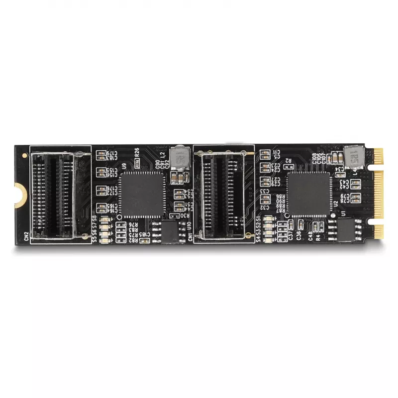 DeLOCK muundur M.2 2280 Key B+M isane 8 × SATA-le