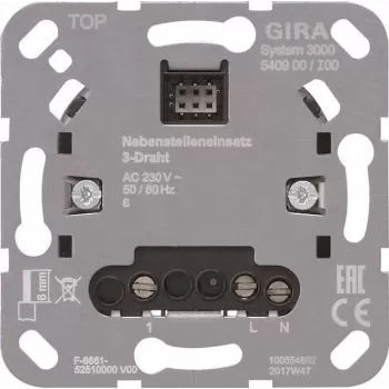 GIRA 540900 540900 S3000 Nebenst.eins. 3-Wire (540900)
