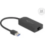 DeLOCK 66045 kaabel-adapter USB 5 Gbps Type-A 2,5 Gigabit LAN RJ45 must