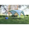 Pavilion Event Shelter Pro L 3,65 x 3,65 m helehall roheline