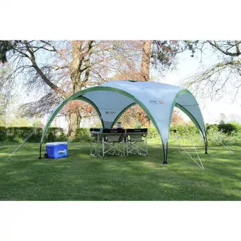 Pavilion Event Shelter Pro L 3,65 x 3,65 m helehall roheline