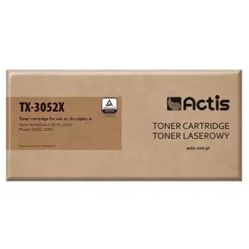 Toner ACTIS TX-3052X must, Xeroxi printeritele, 3000 lehekülge, üksikpakend
