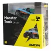 Raadio teel juhitav Amewi Monster Truck DieCast 1:64 RTR, sinine/oranž