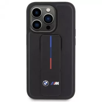 BMW | BMHCP15X22GSLK | Tagakaas | Apple | iPhone 15 Pro Max | TPU, PC, ökonahk | Must