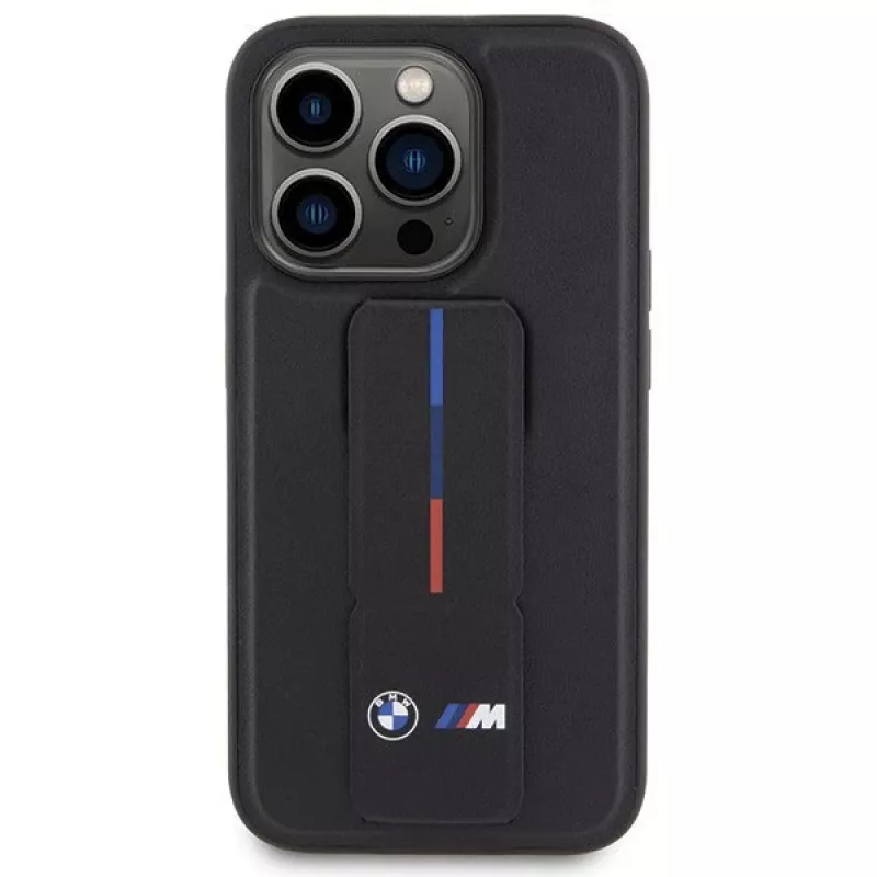 BMW | BMHCP15X22GSLK | Tagakaas | Apple | iPhone 15 Pro Max | TPU, PC, ökonahk | Must