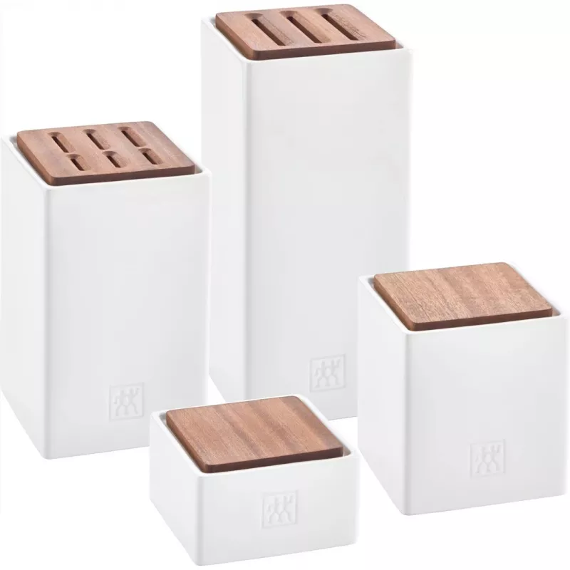 Keraamiliste säilitusanumate komplekt, 4 tk, ZWILLING 1002267 – glasuuritud, virnastatavad, õhukindlad tee, kohvi, suhkru, vürtside jaoks