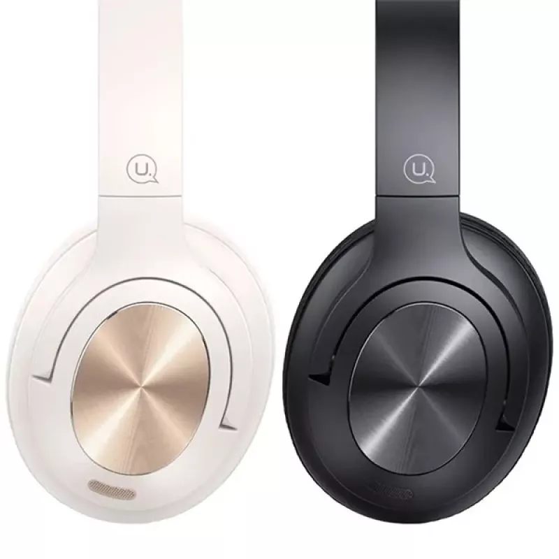Usams Bluetooth 5.3 kõrvaklapid, ülepea, Us-yh seeria, must/must TDLYEJYS01