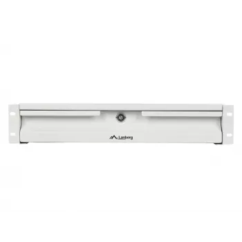 KAPISAHTEL 19 2U 360MM HALL LANBERG (2U/483X360MM KOORMUSTALUVUS KUNI 90KG, 4-PUNKTI KINNITUS)