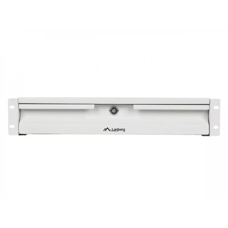 KAPISAHTEL 19 2U 360MM HALL LANBERG (2U/483X360MM KOORMUSTALUVUS KUNI 90KG, 4-PUNKTI KINNITUS)