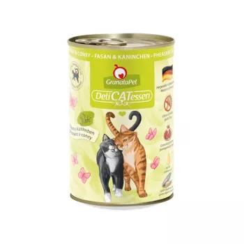 GRANATAPET DeliCATessen Faasan ja küülik - märg kassitoit - 400g