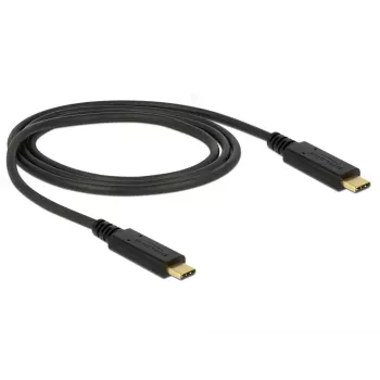 DeLOCK 85531 USB-kaabel USB 3.2 Gen 2 1 m USB C Must