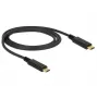 DeLOCK 85531 USB-kaabel USB 3.2 Gen 2 1 m USB C Must