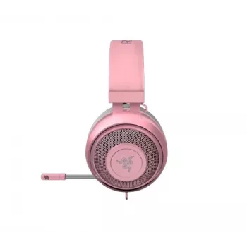 Juhtmega kõrvaklapid Razer RZ04-04730200-R3M1 — ümberkõrvaklapid, 1,3 m kaabel, 353 g, roosa