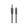Goobay | USB-C laadimis- ja sünkroonimiskaabel (USB-A > USB-C) | 38675 | Must | RJ-45 | RJ-45 90°